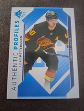 2023-24 Sp - Retail Authentic Profiles Elias Pettersson #AP-20 Blue