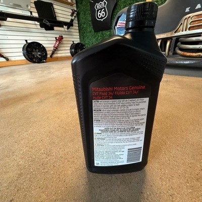 4) Mitsubishi CVT Fluid J4 1 qrt Automatic Transmission MZ321212