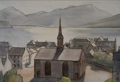 Ölgemälde William Matthews (1885 1962) schottischer ausgestellter Künstler Schottland 