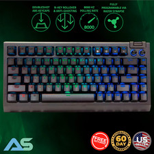 Razer BlackWidow V4 75 Mechanical RGB Gaming Keyboard Orange tactile Switches  