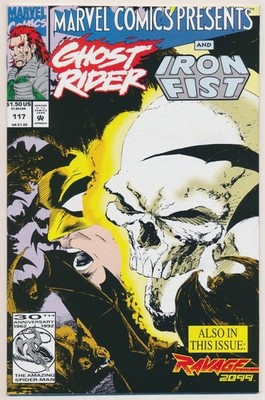 Marvel Comics Presents #117 Comic Book - Marvel Comics! (Iron Fist, Ghost Rider)
