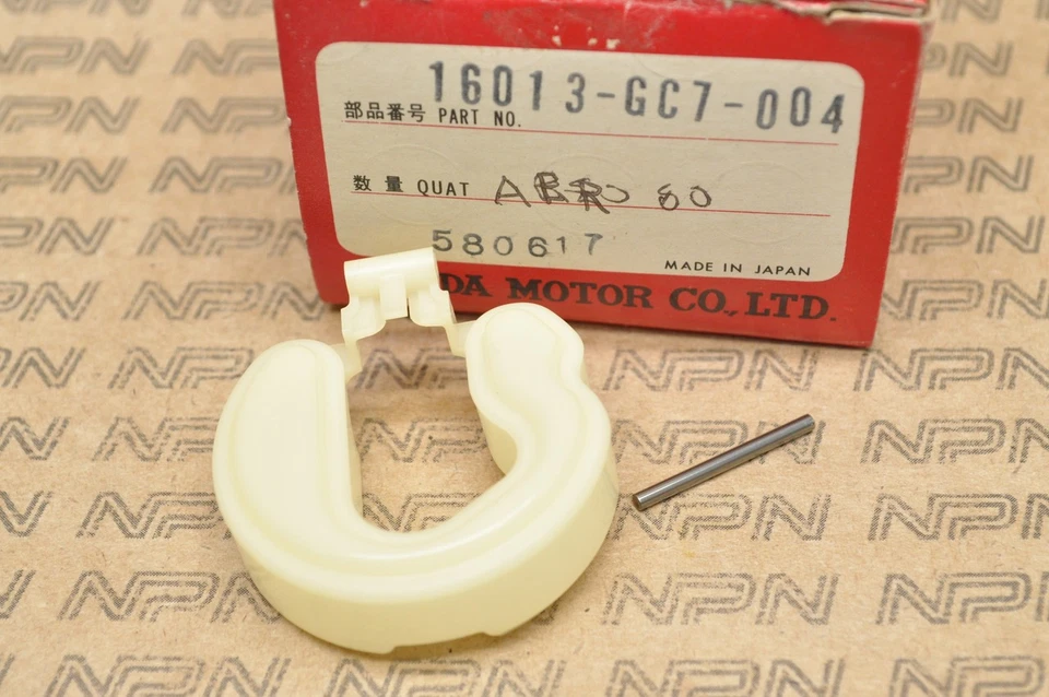 NOS Honda 1984 NH125 1985 NH80 Aero Carburetor Float & Pin Set 16013-GC7-004 - Image 3 of 3