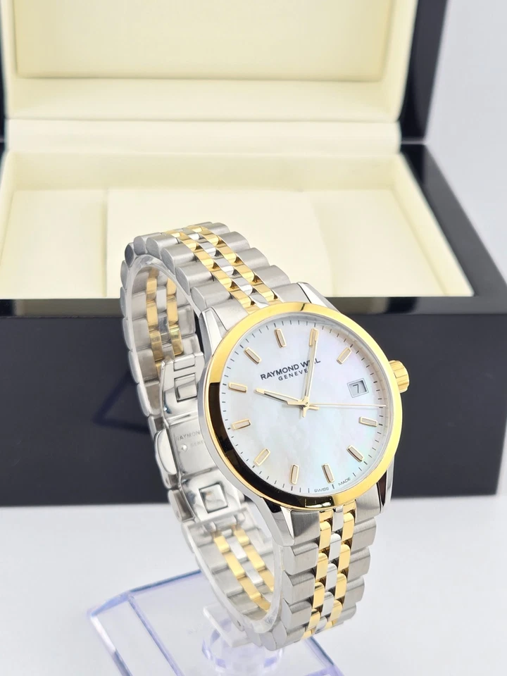 Reloj para mujer Raymond Weil Freelancer 5634-STP-97021 esfera mop restaurado Foto 4 de 4