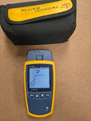Fluke Networks Microscanner2 MS2-100 Cable Verifier - Cat5/Cat6/Coax  20242538