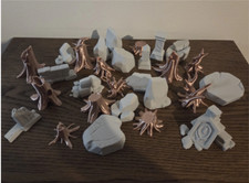 28mm Sci-Fi Wargaming Scatter Terrain,  30 Individual Different Pieces