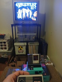 Retron 1 Nintendo NES Lot Double Dragon 2 Gauntlet 2 Tom&Jerry Bart Vs Space See