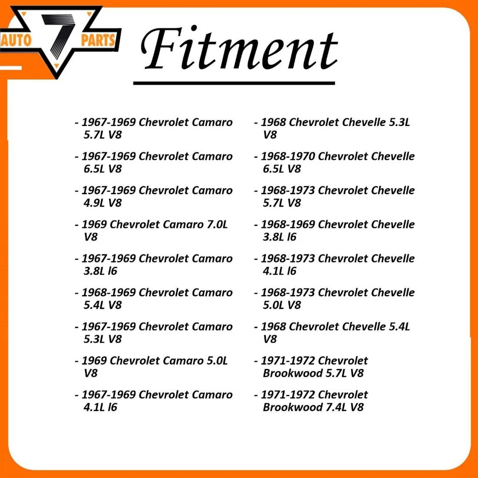Amortecedores dianteiros FCS PREMIUM para Chevrolet Bel Air 1955-1981 - Imagem 2 de 4