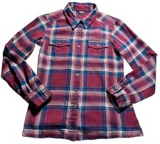Patagonia Shirt  Women Size 2 Button-Up Multicoloured Plaid Organic Cotton