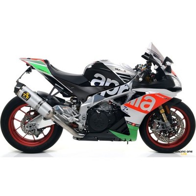 AUSPUFF ARROW RACE-TECH ALUMINIUM FÜR APRILIA RSV4 RR / RF / TUONO V4 1100 17-18