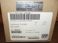 HYDAC 923431 ENT 1226-C-0370-000 Level Switchtransducer for Industrial Use