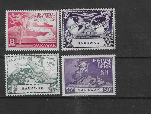 Sarawak - 1949 MH UPU set