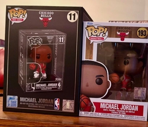 2 NEW Funko POP! Exclusives NBA Die Cast chance at CHASE edition, Rookie Season