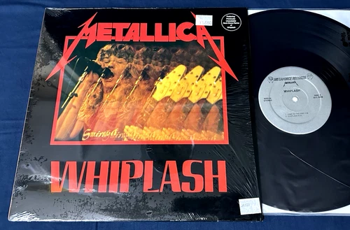 RARE 🔥 METALLICA "Whiplash" MEGAFORCE MRS-04 Sterling 1st Us Press Shrink