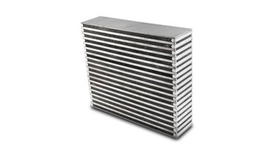 Vibrant 12930 Horizontal Flow Air-to-Air Intercooler Core 14''x11.75''x3.5'' Bar