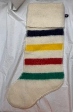 Hudson's Bay Vintage Wool Iconic Stripes Christmas Stocking