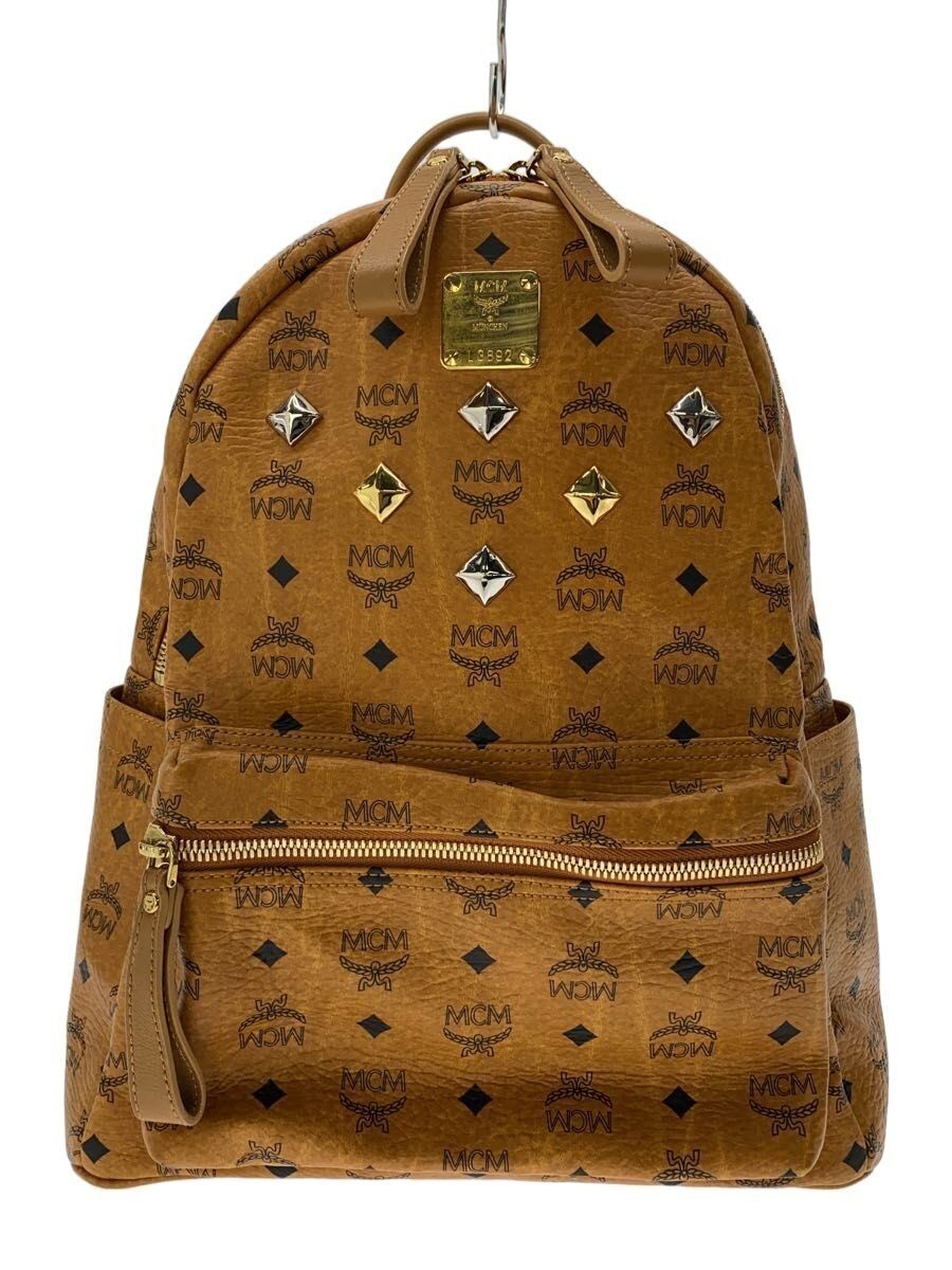 MCM Backpack SPRINKLE STUDS Medium CML Monogram U… - image 1