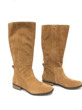 UGG Women's Leigh Suede Tall Riding Boots Chestnut 1094892 Size 6