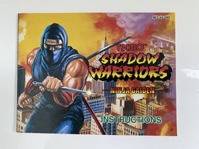 Shadow Warriors NES PAL Complete CIB Nintendo Genuine Boxed Good Condition