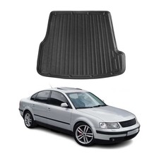 Kofferraumwanne Laderaumwanne für VW Passat 2000-2005 Stufenheck Gummi TPE