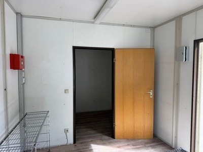 Bürocontainer 20ft isoliert mit Strom & Fenster - guter Zustand!
