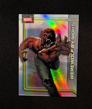 2026 Topps Chrome Marvel Comics #195 Werewolf by Night Refractor
