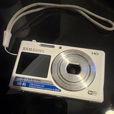 Samsung DualView DV150F Compact Camera White 16.2MP 5x Zoom 2.7in Wi-Fi Flash