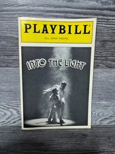 INTO THE LIGHT OPENING NIGHT, NEIL SIMON THEATRE, OCT 1986, BROADWAY PLAYBILL