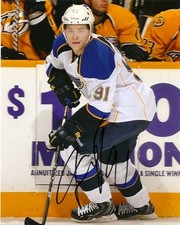 St Louis Blues Vladimir Tarasenko Autographed Signed 8x10 Photo COA PROOF TWO
