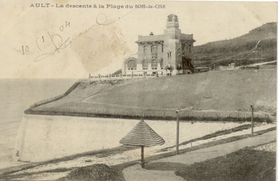AULT ONIVAL BOIS-DE-CISE der Abstieg zum Strand