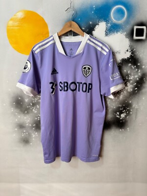 Lilac Leeds United Official Kit Leeds United 21/22 Lilac 3rd Shirt