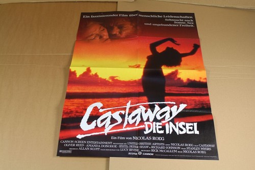 Castaway , Die Insel - Original Kinoplakat - wohl aus den 1980er Jahren /S146 - Bild 8 von 11