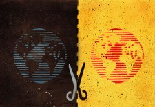 FABIO SASSI - Disegno a tecnica mista e stencil - 2007