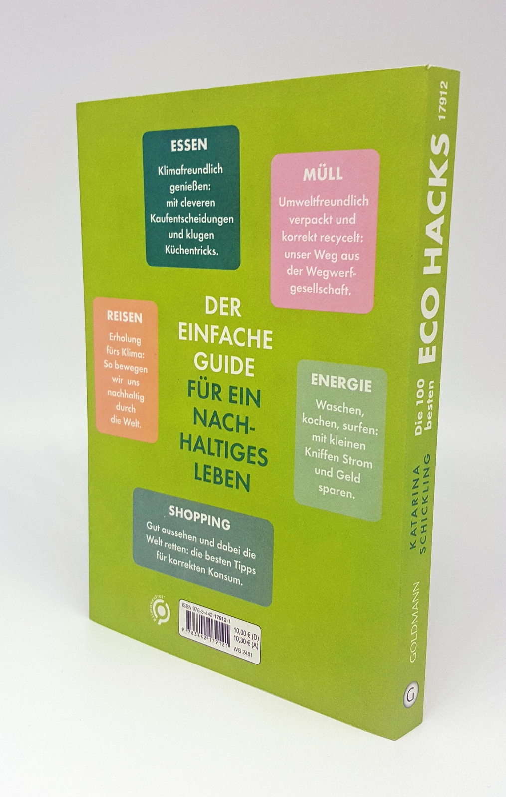 Thumbnail - Die 100 Besten Eco Hacks | Katarina Schickling | Deutsch | Taschenbuch