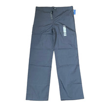 Cherokee Womens Scrub Bottom Pants Size XS Gray 142595 Drawstring Pull On 36X30