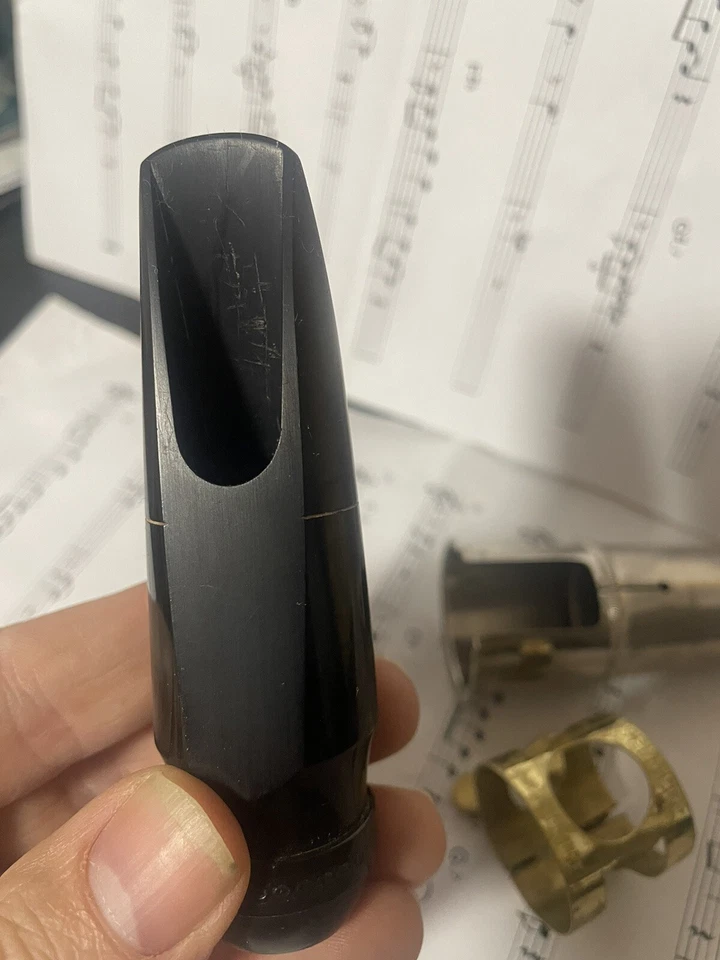 1960s Selmer Soloist style long shank C* alto mouthpiece - Imagen 3 de 4