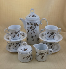 Vintage Eschenbach Bavaria White Floral 13 pi...