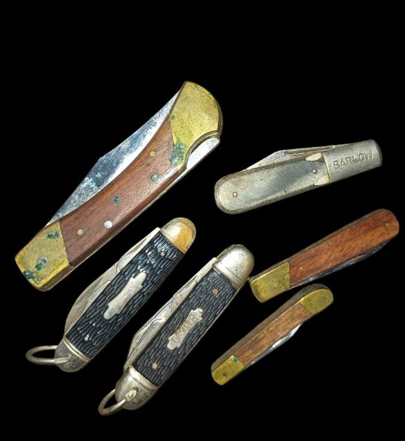 Lot Of 6 Vintage Pocket Knifes , Old Knife Collection eBay