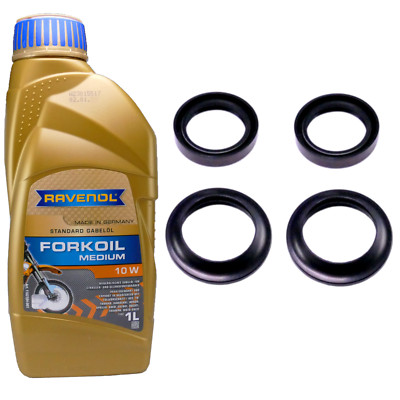 Gabelsimmerringe + ÖL Set für Kawasaki ZR 550 B Zephyr ZR550B 1991-1999