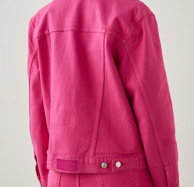 Rails Hibiscus Mulholland Denim Jacket Sz Xl Pre Owned  - Image 3 of 4