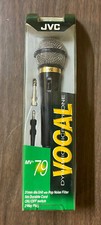 Vintage JVC MV-79 Dynamic VOCAL Microphone NOS / SEALED 1990s 2 Way Plug Karaoke