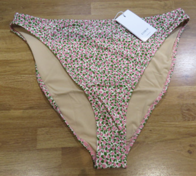 EVARAE Zola Bikinihose Ditsy Rose UK 8/10/12/14 - Etikett