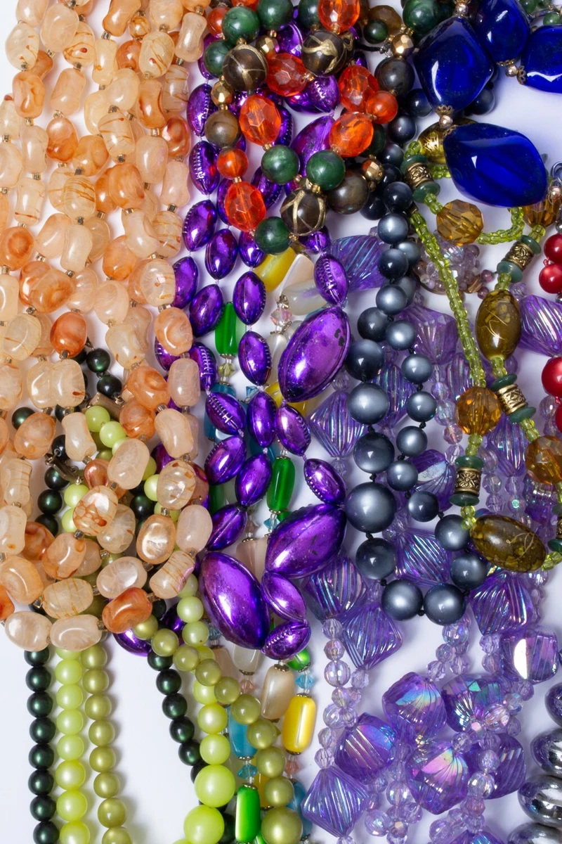 Strung beads for jewelry on sale making