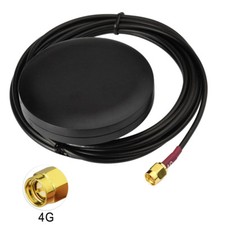 Outdoor 4G LTE Thru Hole Screw Mount SMA Antenna for Vehicle Cell Phone