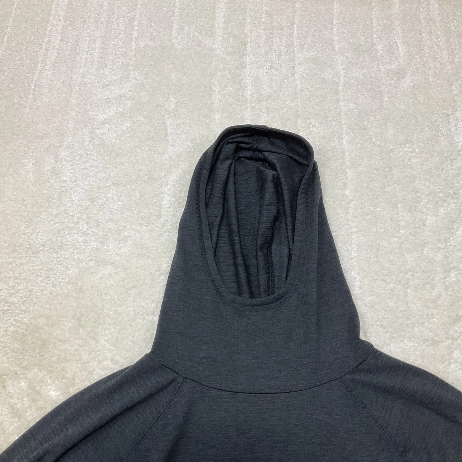 VETEMENTS Felpa con cappuccio Reebok ragazzo taglia XL (16) manica lunga abbigliamento sportivo grigio scuro