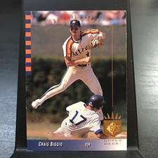 Craig Biggio #29 (1993 Upper Deck SP) Baseball Card, Houston Astros, HOF