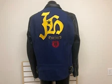 Jeff Hamilton  Royal Enfield Waist Jacket no size tag Large read description 