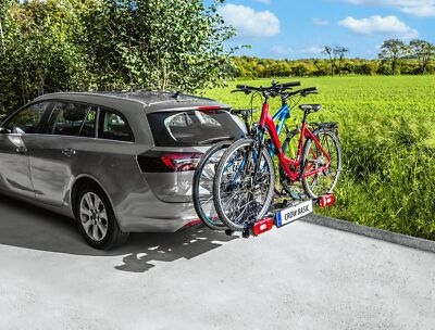 Porte-vélos Eufab Crow – 2 Vélos Dont VAE – Avec Rampe D’accès