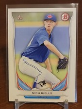 2014 (BLUE JAYS) Bowman Draft #DP89 Nick Wells