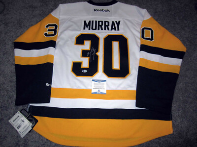 MATT MURRAY Pittsburgh Penguins SIGNED Autograph JERSEY w/ BAS COA New  Large