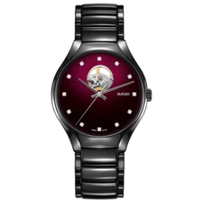 New Rado True Secret High-tech Ceramic Red Dial Men's Watch R27107742